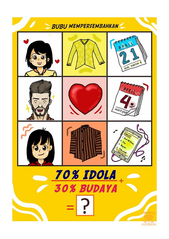 70% Idola + 30% Budaya = ?